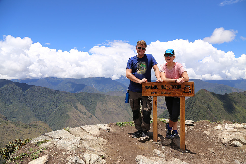Montana Machupicchu - fjelltoppen over Machu Picchu