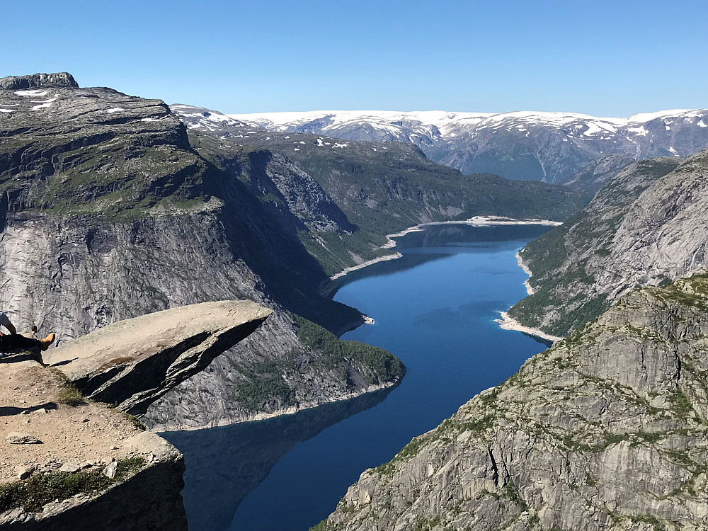 Jeg nøyde meg med dette tunge-bildet uten risikofylte stunt