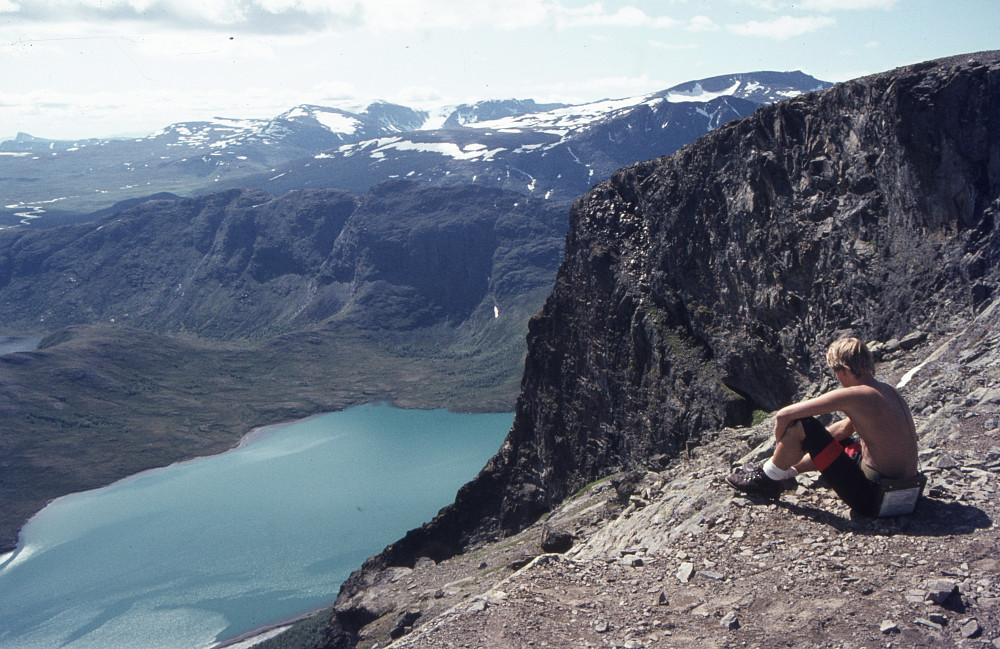 Flott utsikt fra Veslefjell
