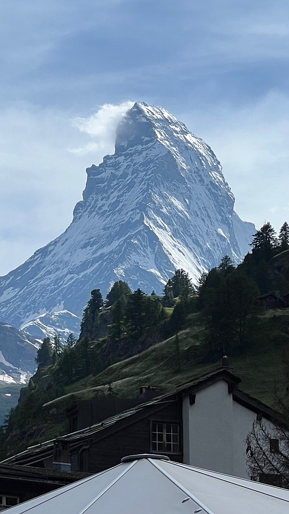 Matterhorn - en herlig topp - særlig når man slipper å klatre til toppen