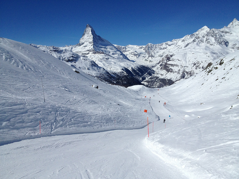 Gnistrende forhold i mars 2013