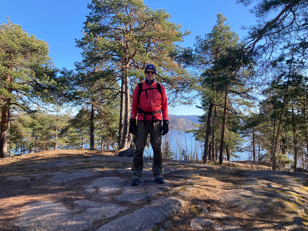 Undertegnede på Åskollen.