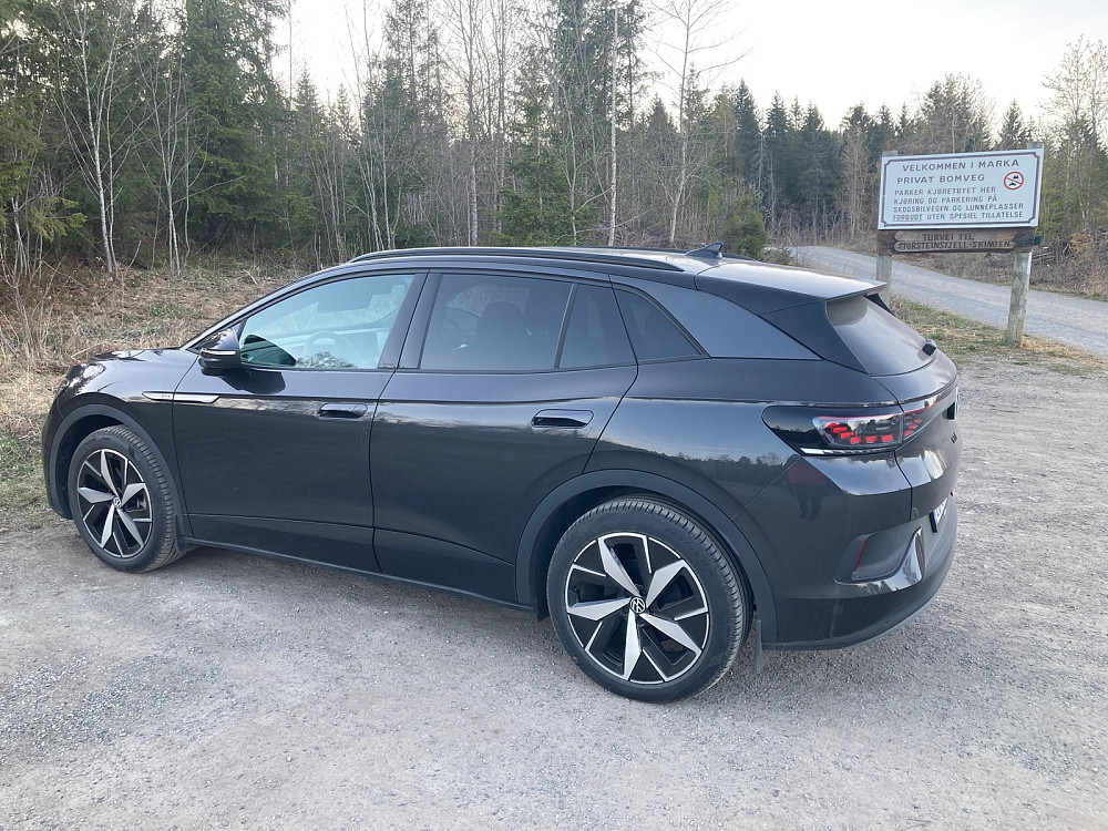 Parkeringen min på Undersrud P-plass.