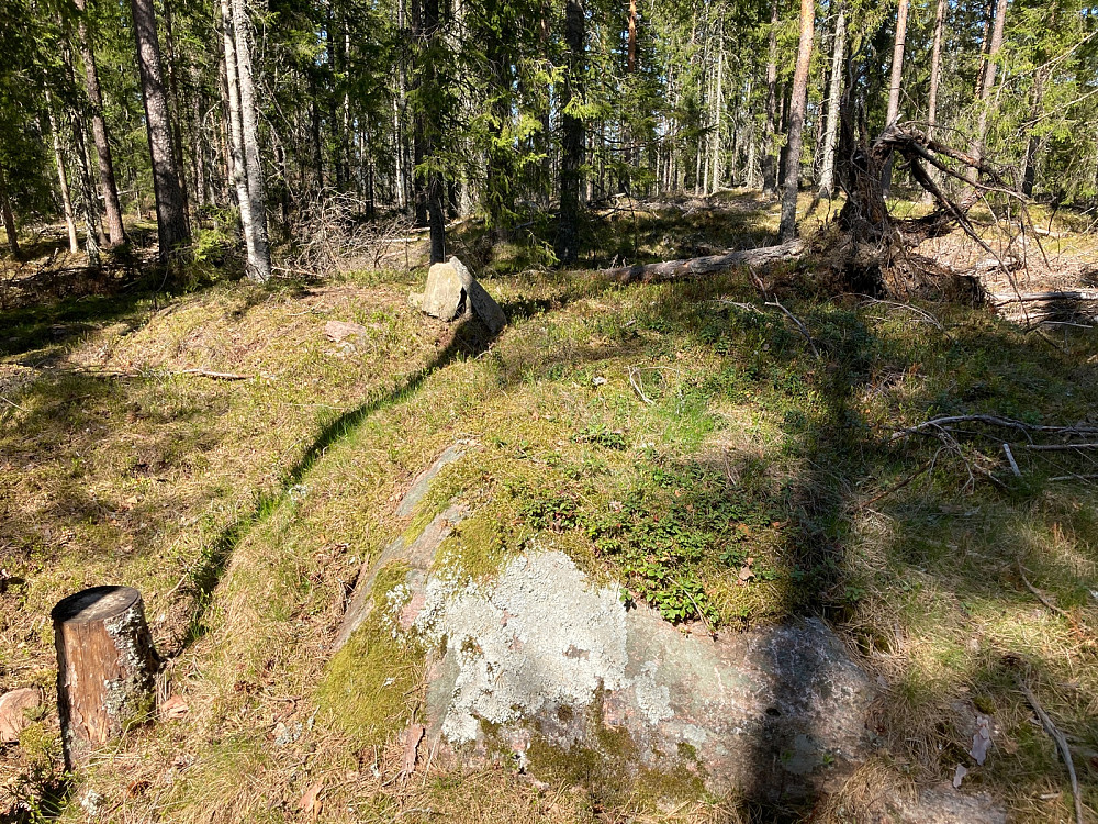 Toppen av Svarvestolåsen.