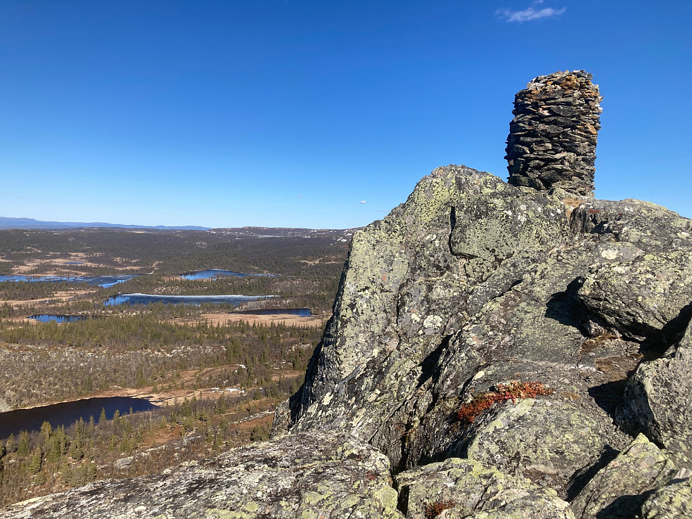 Toppvarden på Nysetknippen.