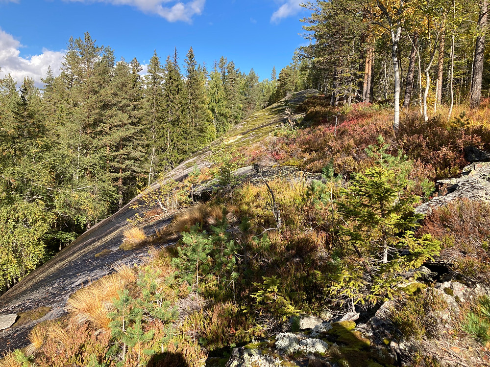 Lange berg som istidene over Norge sikkert har skapt.
