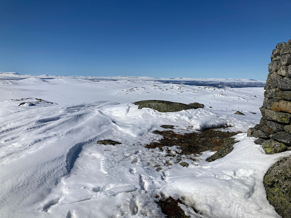 Fjellene fra Hallingskarvet til Skogshorn.