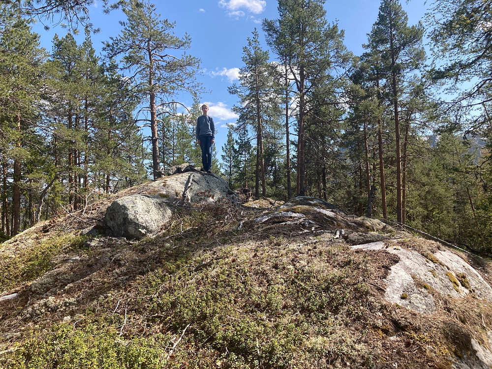 Vegard på Deighovd.