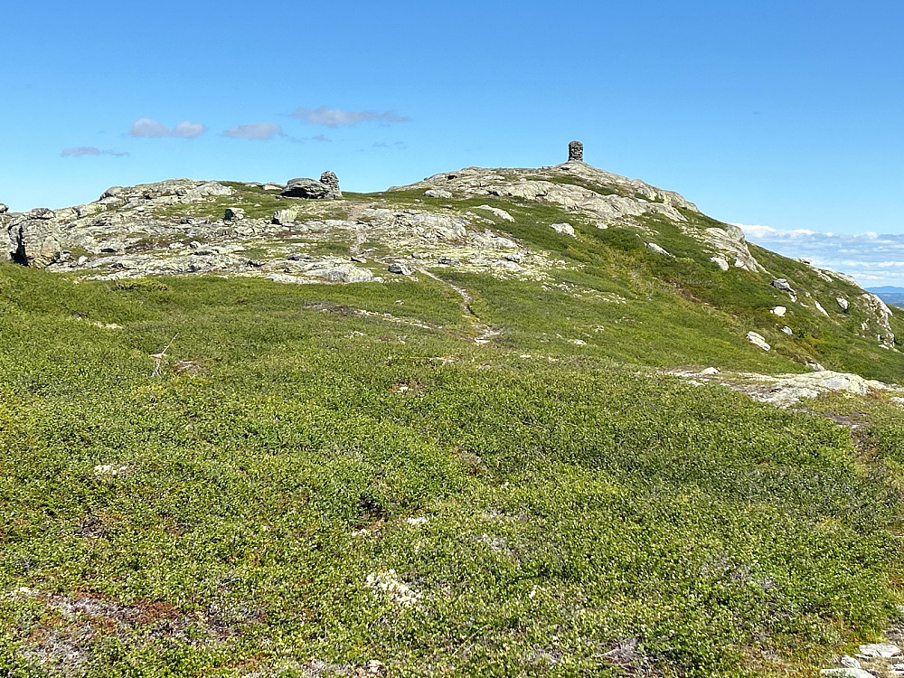 Toppvarden på Hesthovda.