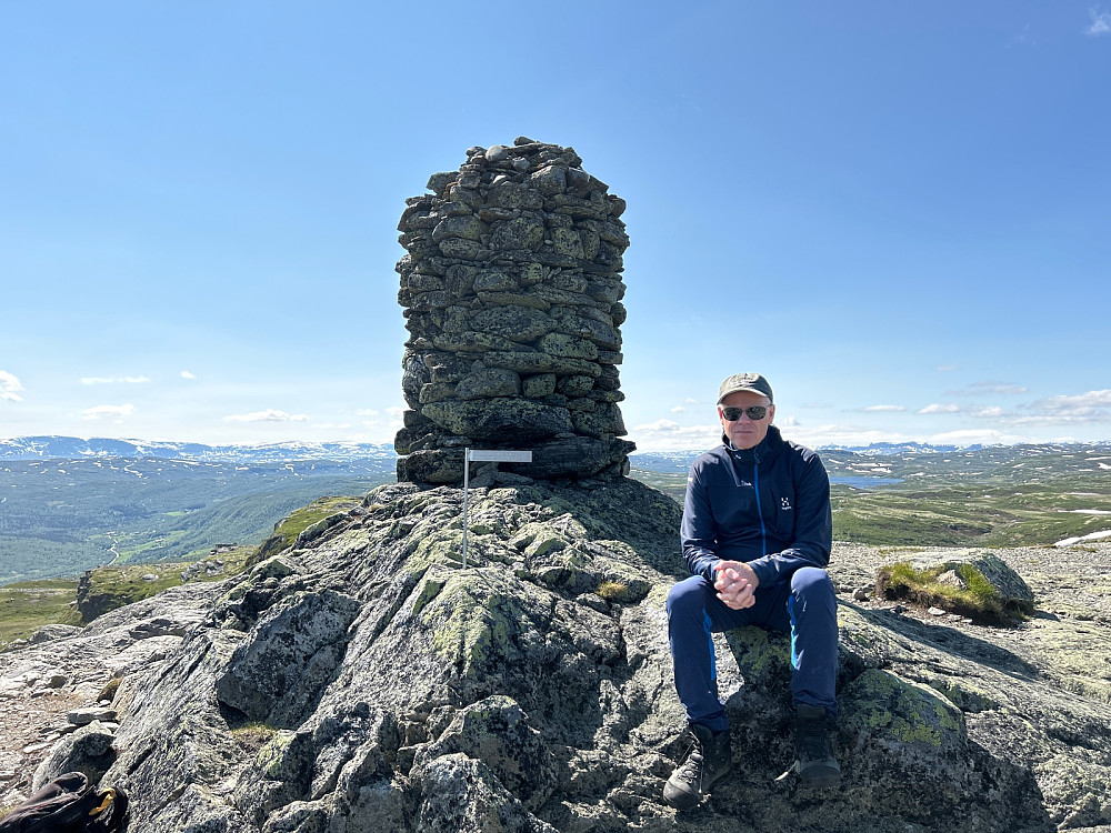 Toppvarden på Hesthovda.