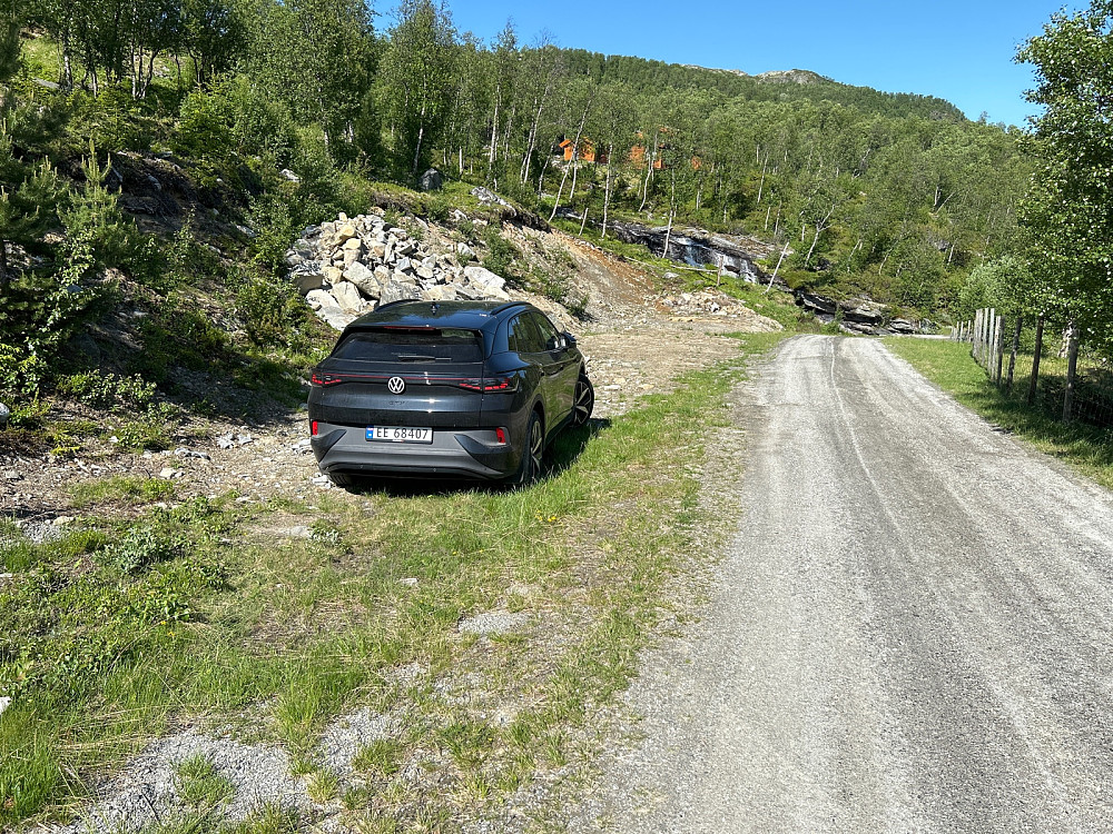 Greit sted å parkere.