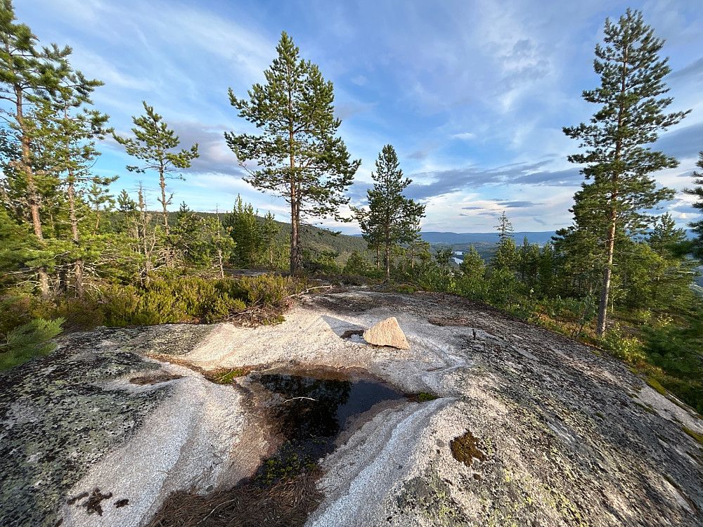 Utsiktspunktet på Skalbergåsen.