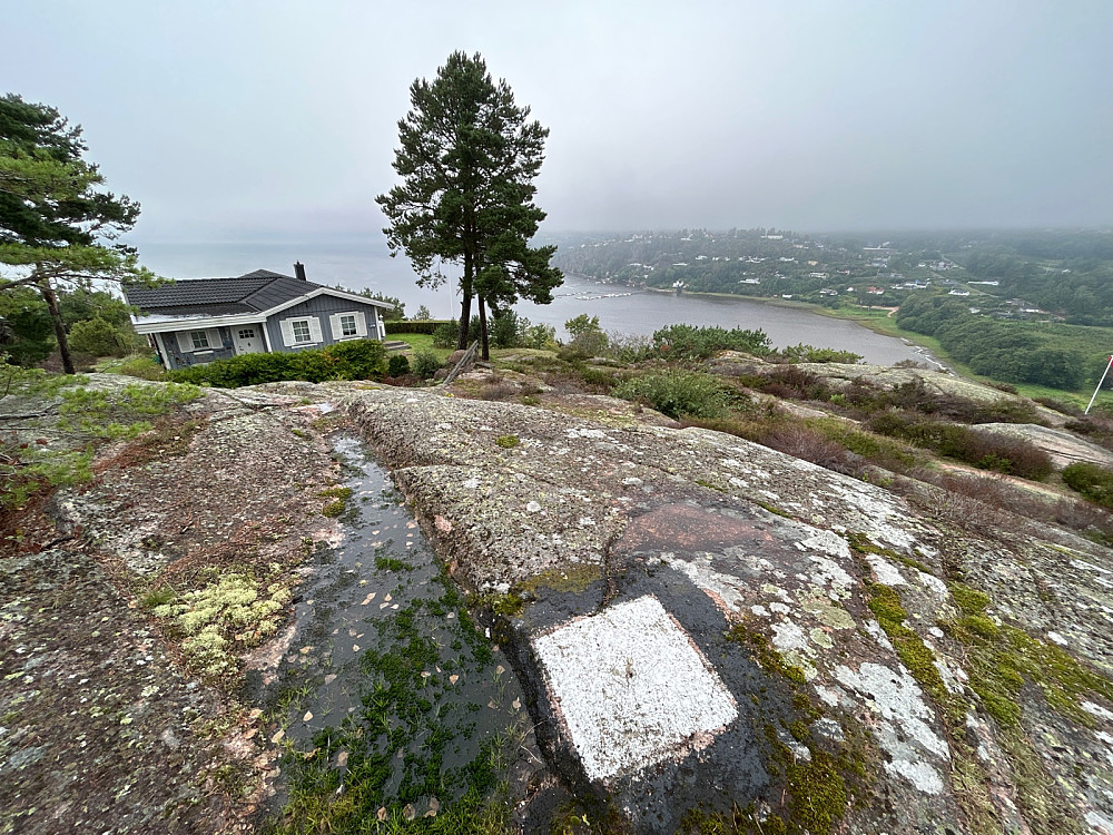 Toppunktet på Krokåsen.