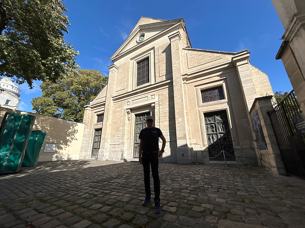 Jeg på Sacre Coeur.