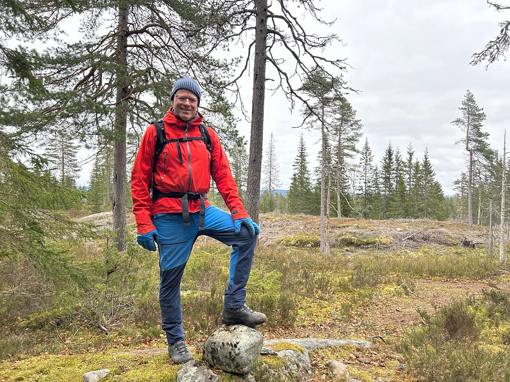 Undertegnede på Vardehøgda.