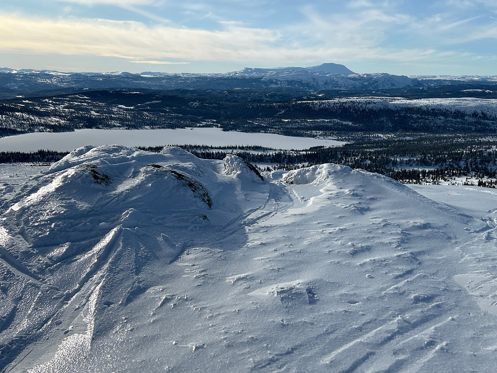 Telemarkskongen i det fjerne.