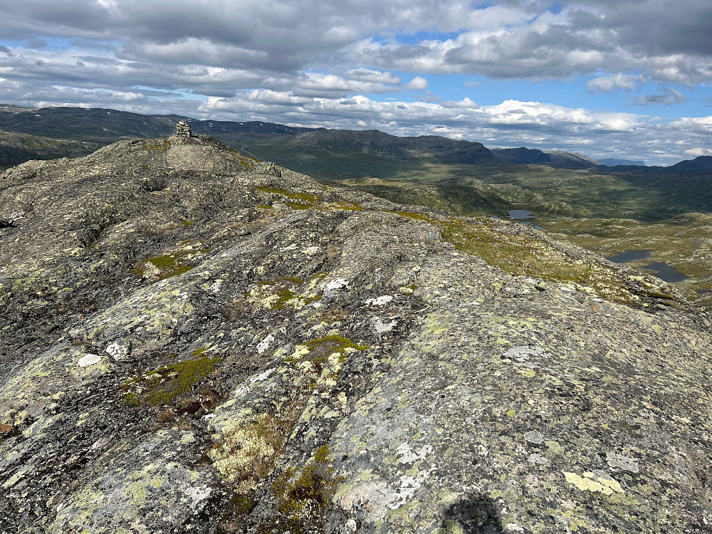 Toppen av Fødalsbrea.