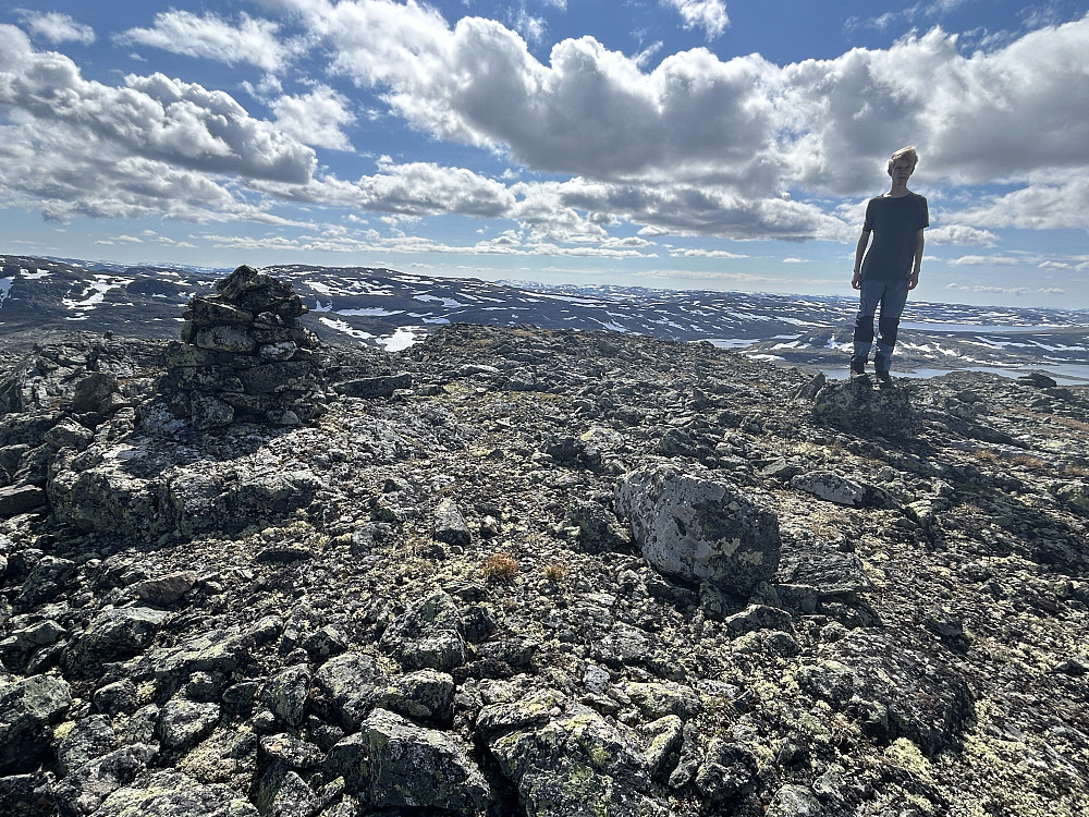 Vegard på Mønin.