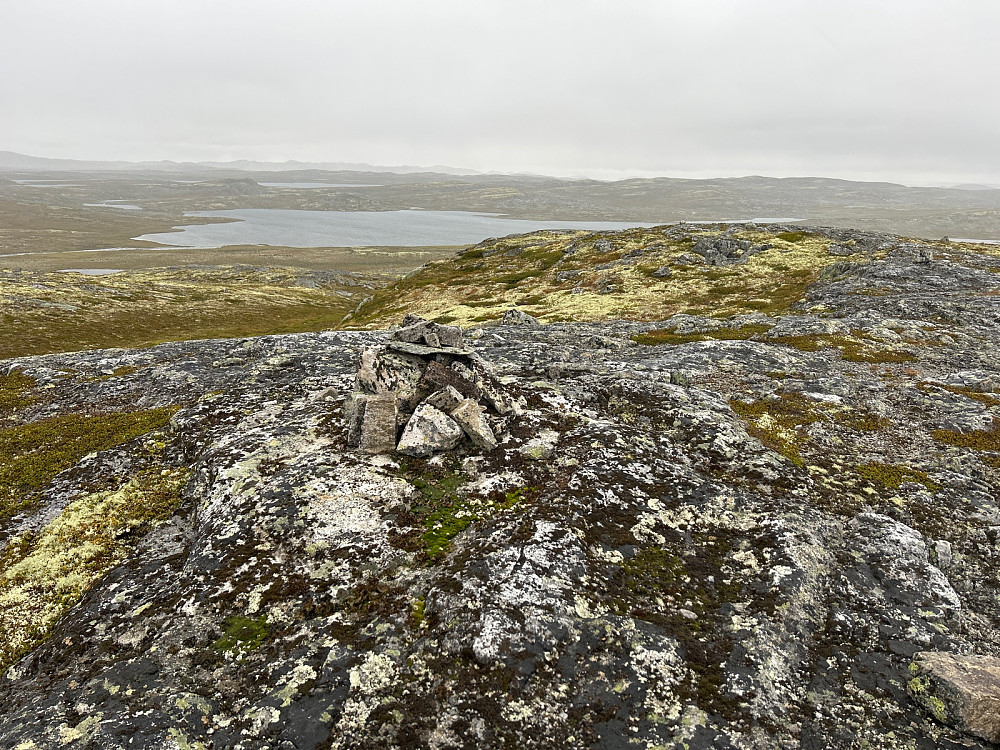 Utsikt fra toppen av Vestre Hettehovet.