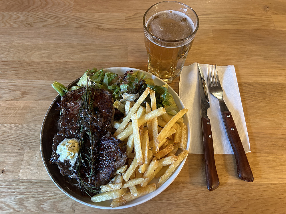 Entrecote fra Numedal kro.