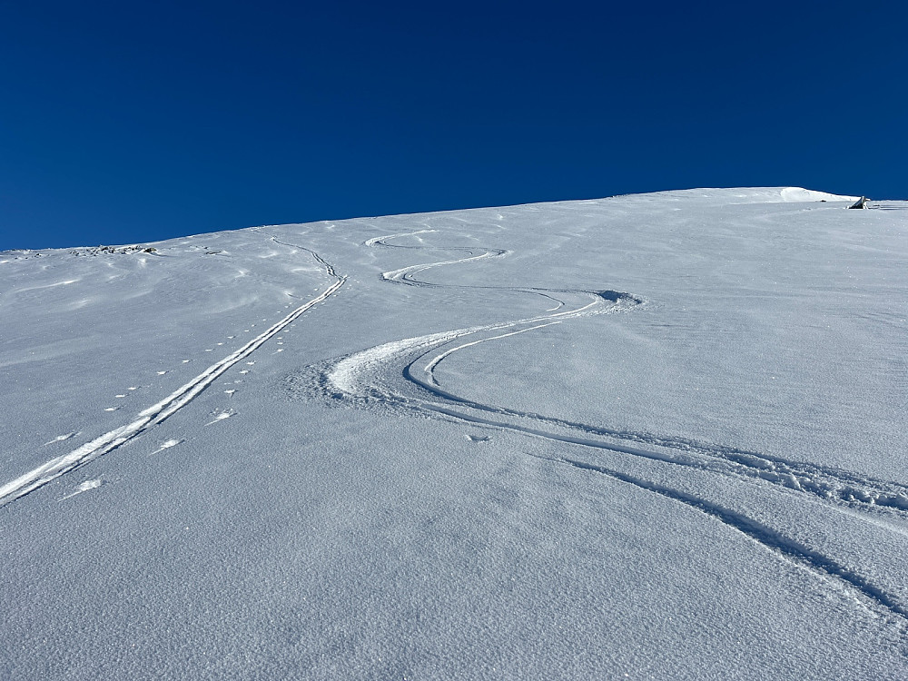 Bra ski som kan lage så fine svinger.