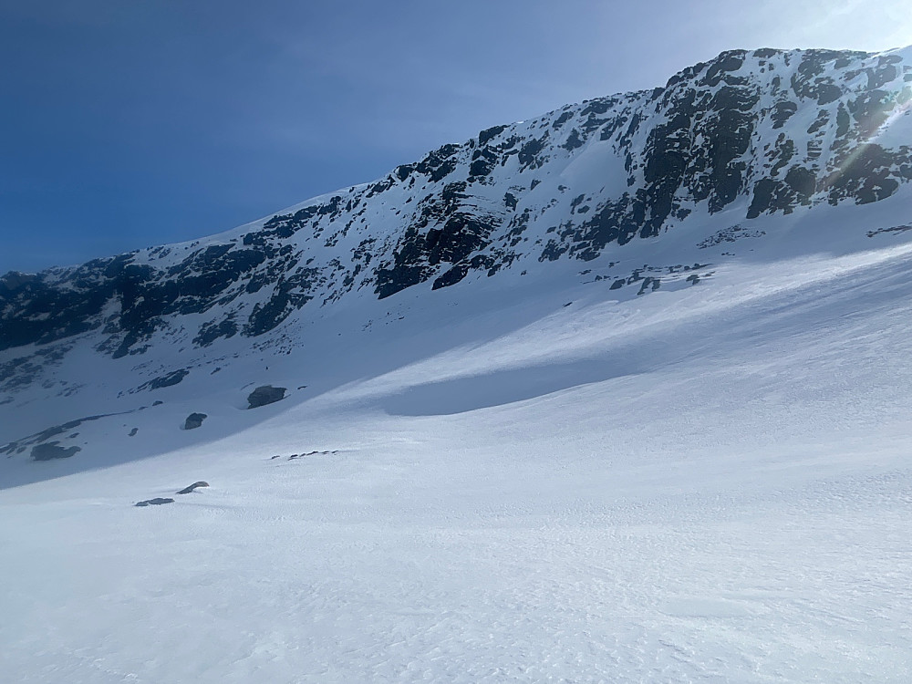 Nordsiden av Blåbergi.