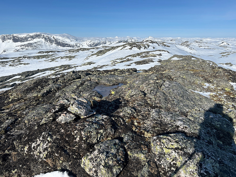 ...eller så er dette høyeste punkt på Stolsbergi, 1674 moh.