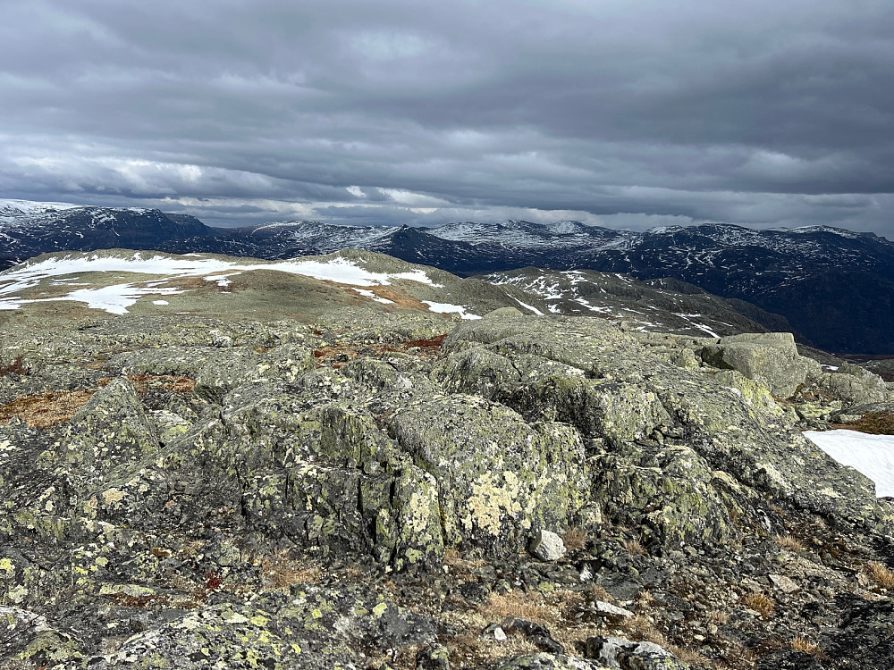 Fra toppen av Storeskardnøse på 1502 moh.