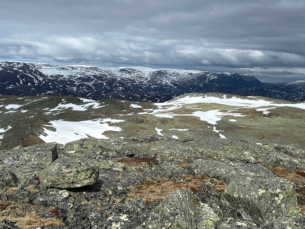 Fra toppen av Storeskardnøse på 1502 moh.