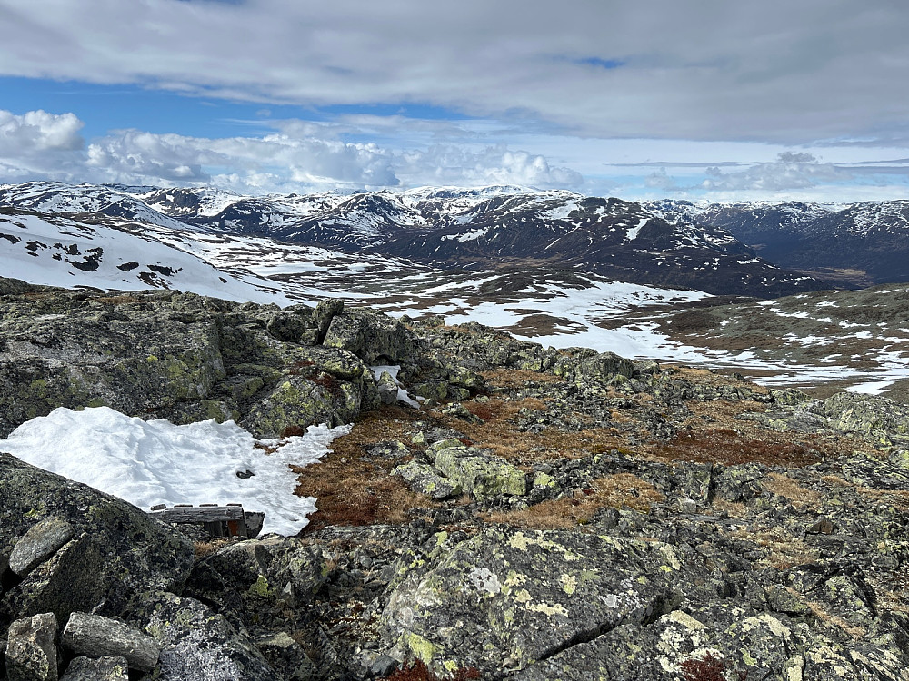 Fra toppen av Storeskardnøse på 1502 moh.