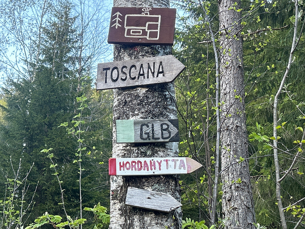 Kunne jo tro man hadde gått feil, siden Toscana er litt langt borte.