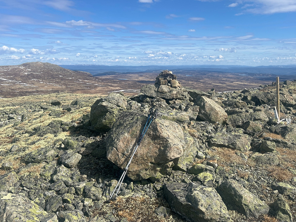 Toppvarde på Svaraberget.