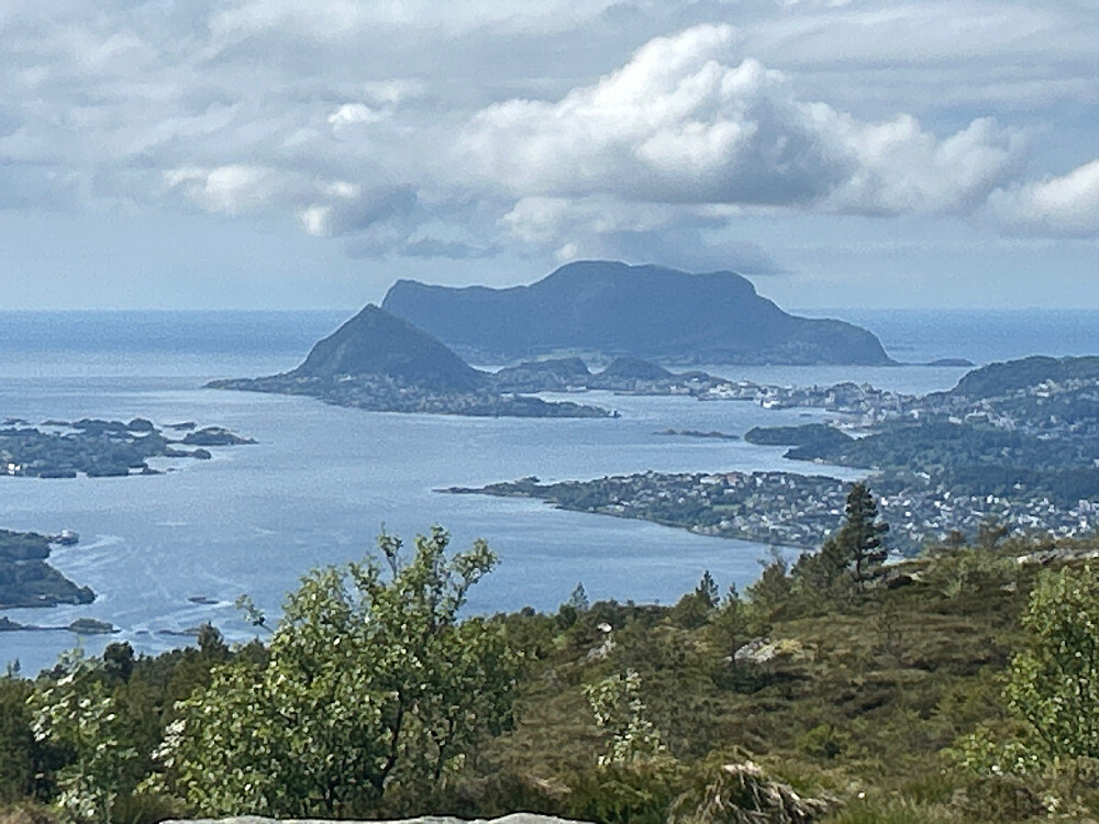 Utsikt til Ålesund.