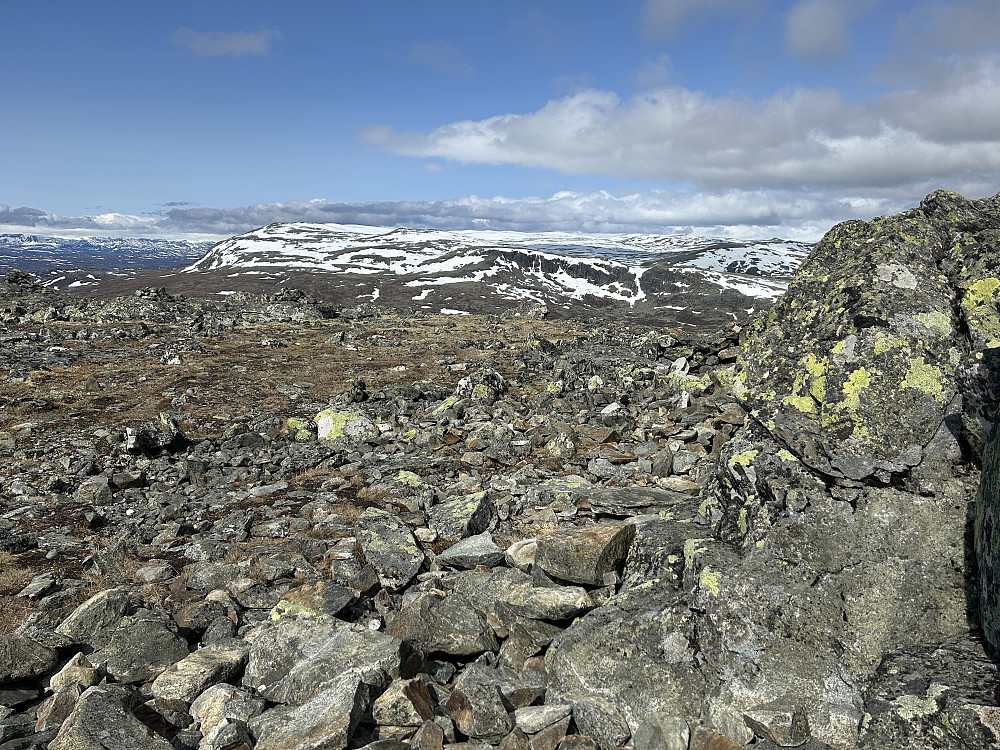 På Reineskarvet ser det ut til at det fortsatt er skiføre.