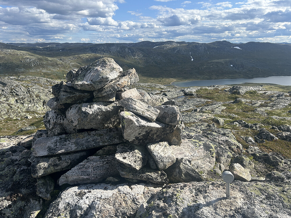 Toppvarden på Austre Hettehovet. 