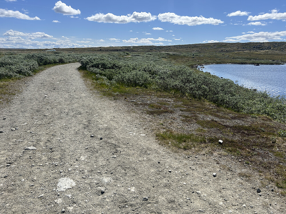 Starten av turen er kjørbar.