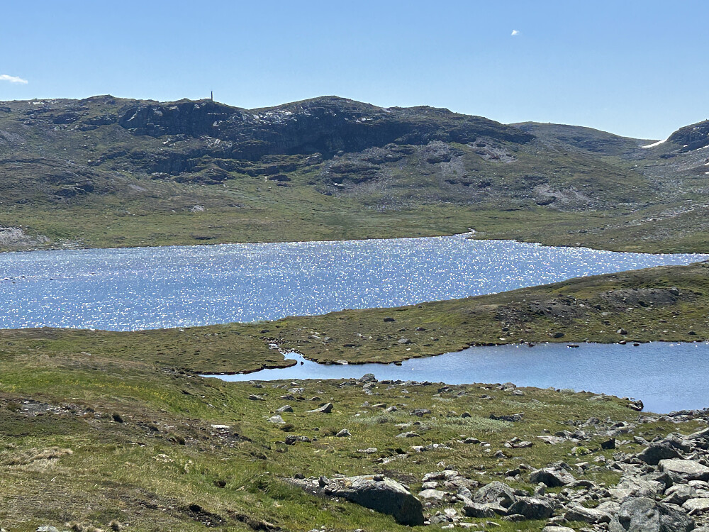 Jeg fulgte dalen til høyre i bildet for å komme opp på Blyvarden.
