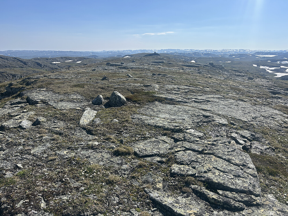 Topplatået på Lakadalsberga.