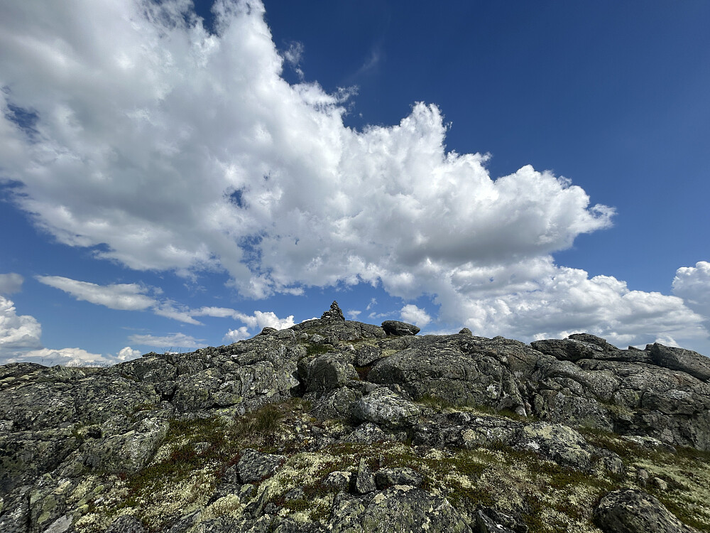 Snart på toppen av Storebottnuten.