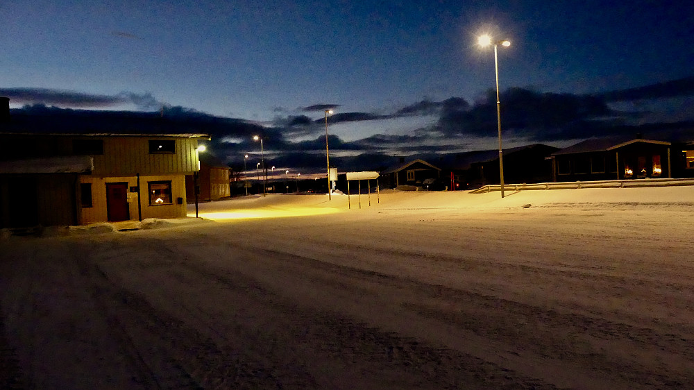 Tollstasjonen ved Vauldalen. Vi overnatter her på Vauldalen fjellhotell