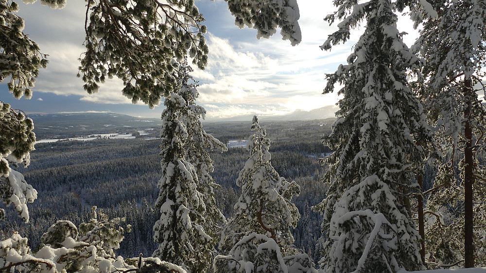 Fin utsikt sørover Østerdalen