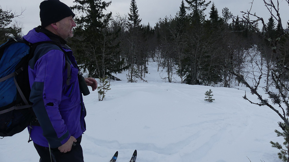 Nesvollberget, den "nye" som er åtte cm høyere enn Hålålihaugen.