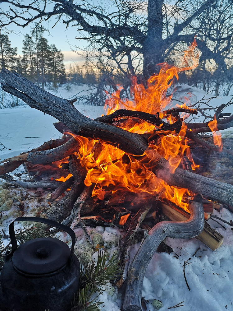 Nok et bål..