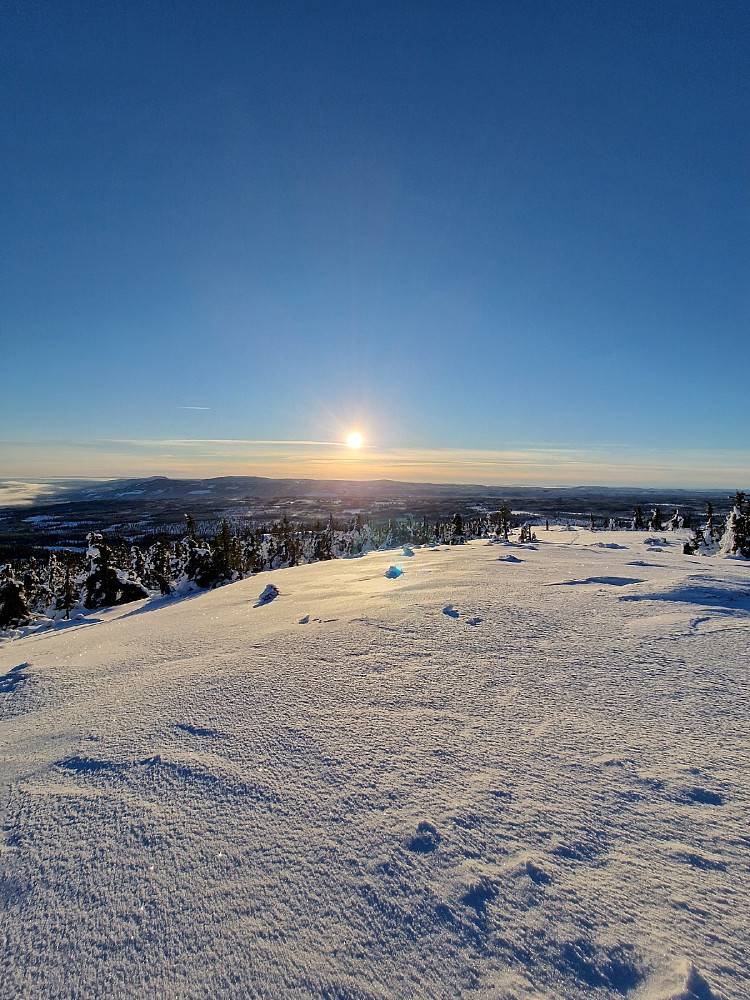 Sol mot sør-vest