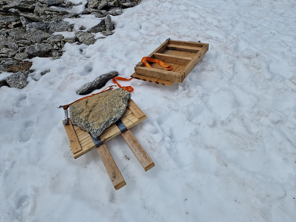 Hjemmelaget løypemaskin