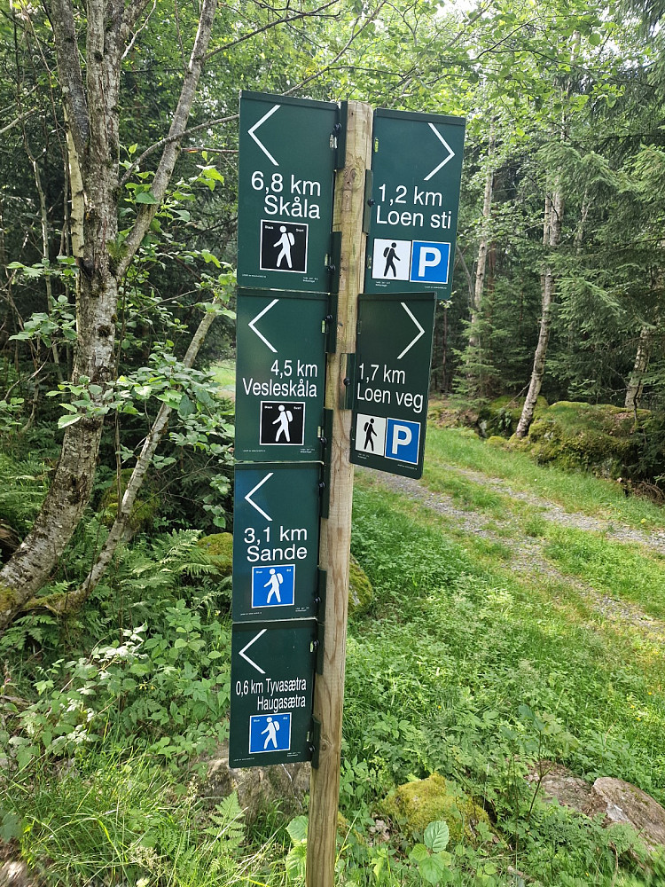 Bare 6,8 km til toppen �