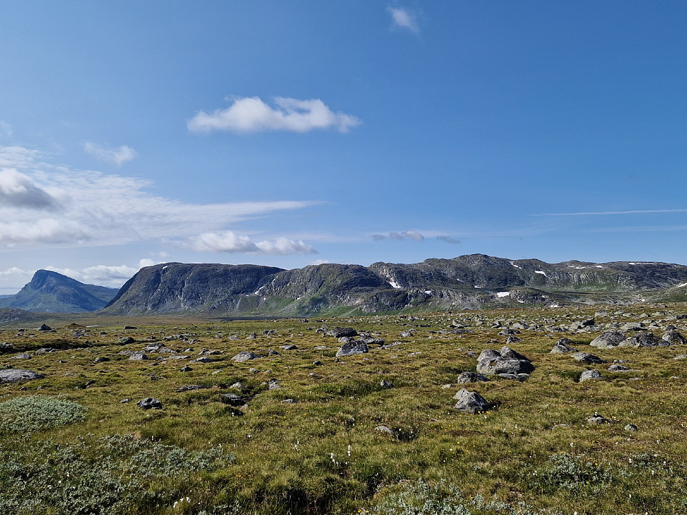 Dagens rute. Bitihorn til venstre
