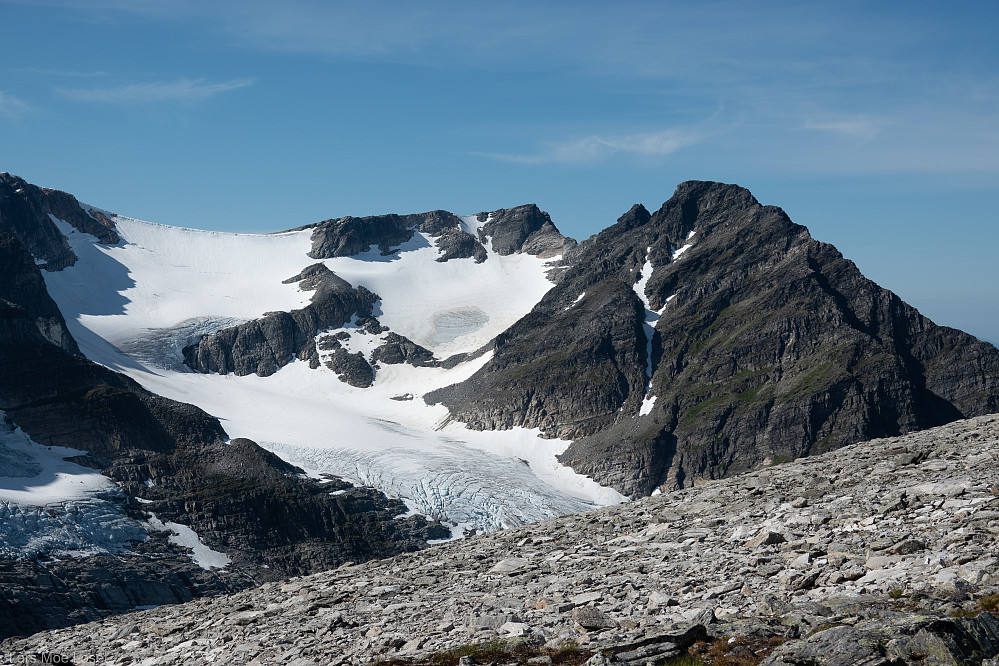 Tritindan og Hestbreen.