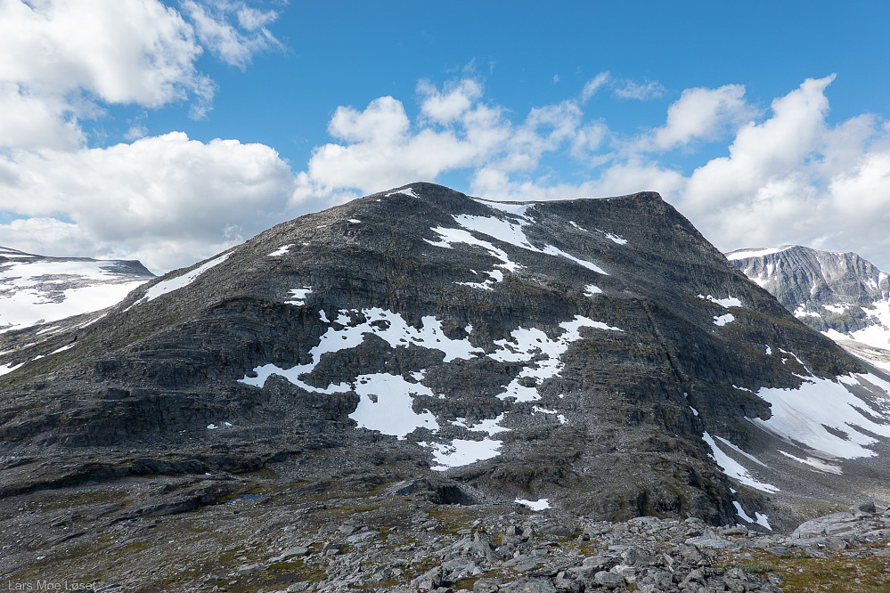 Turen gikk videre opp på Østre Somrungnebba`s to topper.