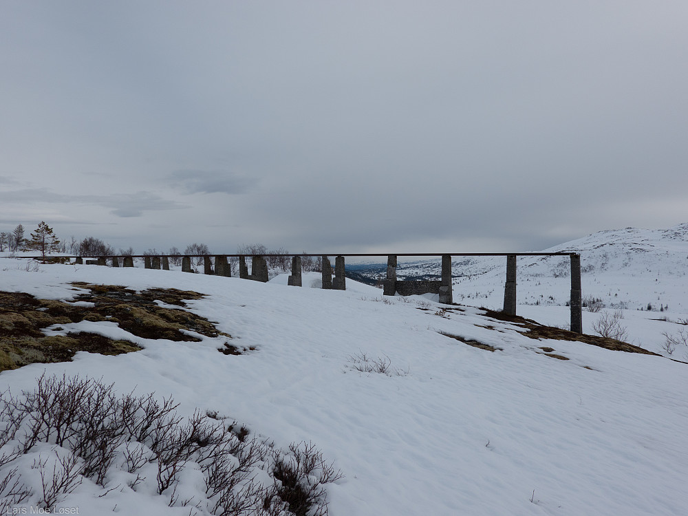 Steinbruddet på Omnfjellbruna.
